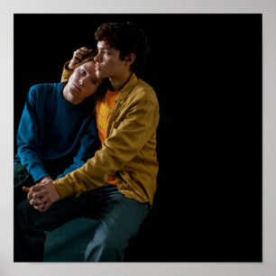 Póster Jóvenes reyes Simón y Wilhem