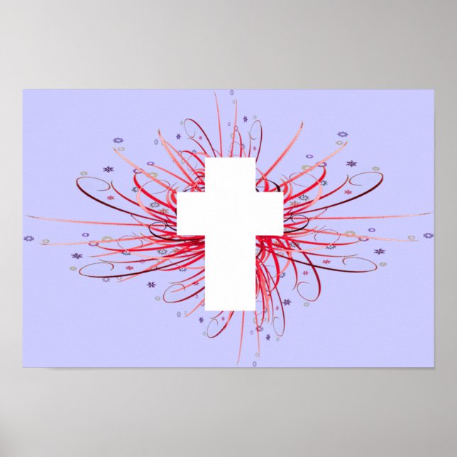 Póster ¡JOY! en la cruz (Frente)