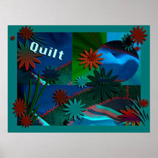 Póster Joy of Quilting