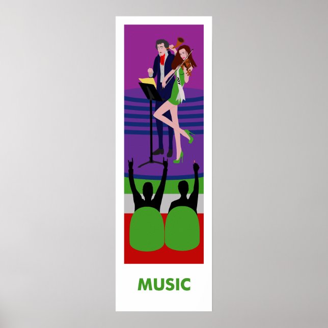 Póster Joy The Inmortal Amado, Parte 3: Música (Frente)