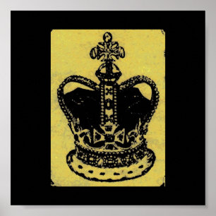 Póster joyas de la corona