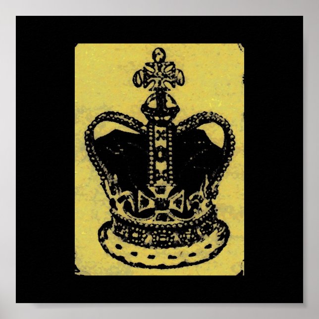 Póster joyas de la corona (Frente)