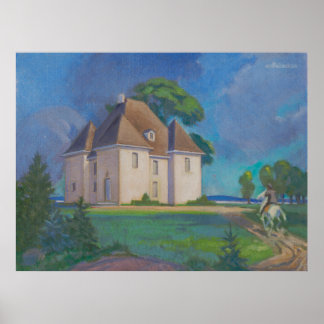 Póster Joyas provinciales - Pintura de Kulhanek (1971)
