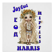 Joyent Kamala Harris presidente Hippie Boho