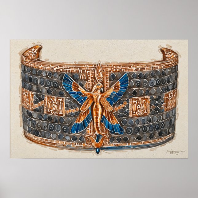 Póster Joyería de la reina Hatshepsut (Frente)