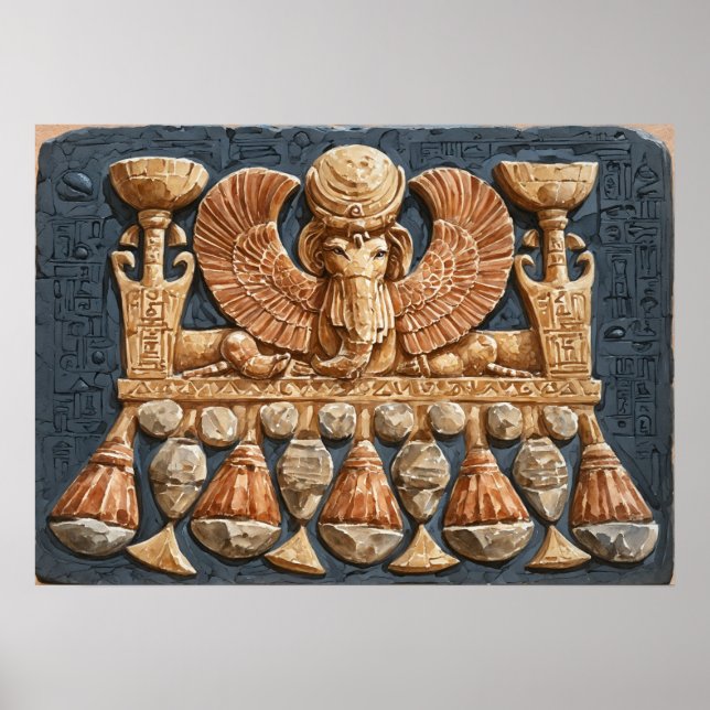 Póster Joyería de la reina Hatshepsut (Frente)