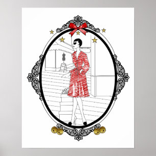 Póster Joyeuses Fêtes