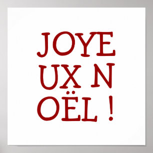 PÓSTER ¡JOYEUX NOËL!