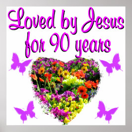 PÓSTER JOYOUS DE 90 AÑOS