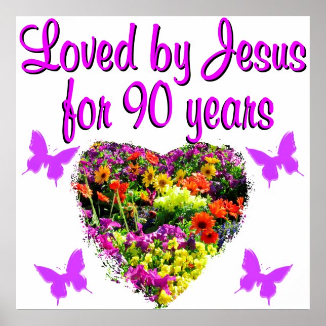 PÓSTER JOYOUS DE 90 AÑOS (Frente)