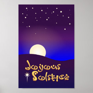 Póster Joyous Solstice 8 x 12 Poster