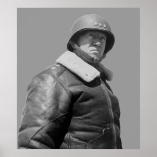 Póster Jr. de general George S. Patton