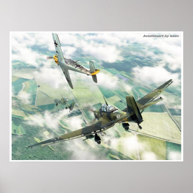 Póster Ju87 (Frente)