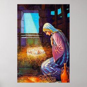 Póster Juan 1:14 Jesús Viene A Nuestro poster Mundial