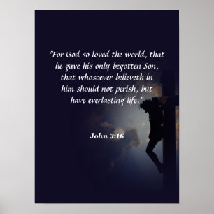 Póster Juan 3:16