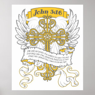 Póster Juan 3:16