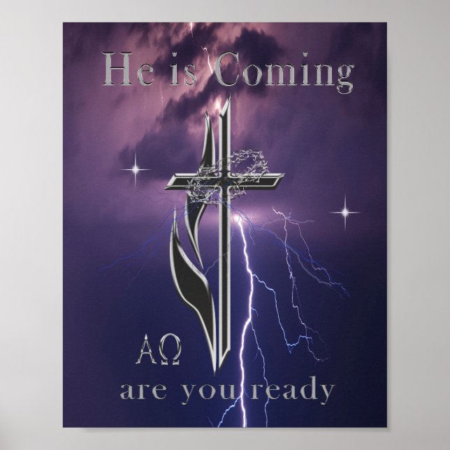 Póster Juan 3:16 (Frente)