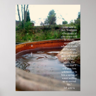 Póster Juan 4:13-14
