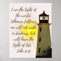 Juan 8:12 con faro
