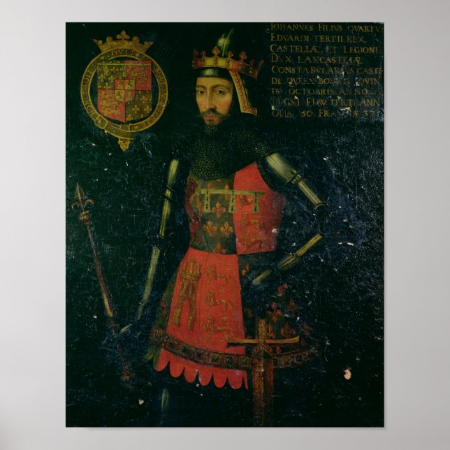 Póster Juan de Gaunt, duque de Lancaster (Frente)