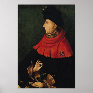 Póster Juan el intrépido duque de Borgoña