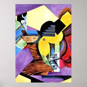 Póster Juan Gris - Guitarra, 1913