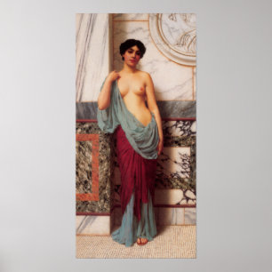Póster Juan Guillermo Godward - en el Thermae