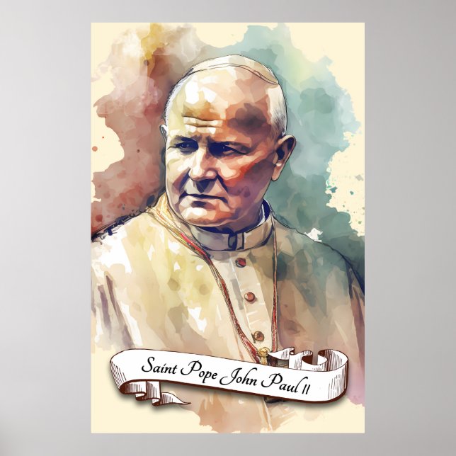 Póster Juan Pablo II (Frente)