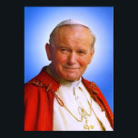 Póster Juan Pablo II<br><div class="desc">¡El Poster de San Papa Juan Pablo II Nos Protege!</div>
