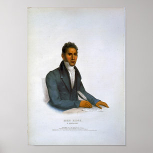Póster Juan Ridge, un cherokee
