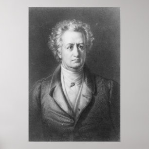 Póster Juan Wolfgang Goethe