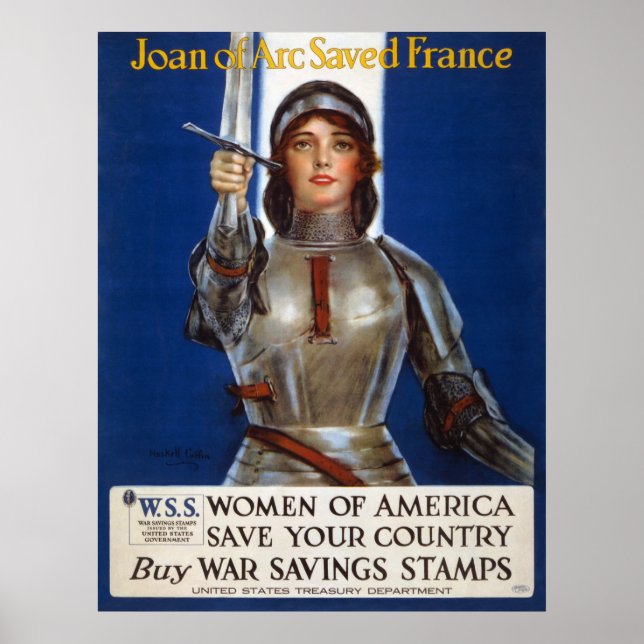 Póster Juana de Arco (Frente)