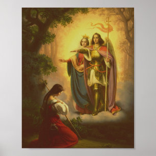 Póster Juana de Arco