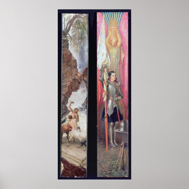 Póster Juana de Arco, años 1890 (Frente)