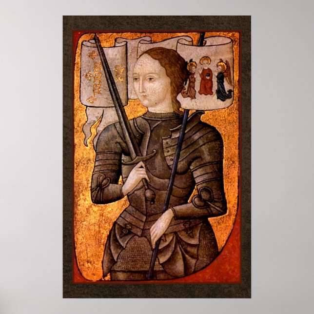 Póster Juana de Arco doncella de Orleans (Frente)