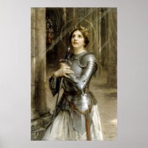 Póster Juana de Arco por Charles-Amable Lenoir