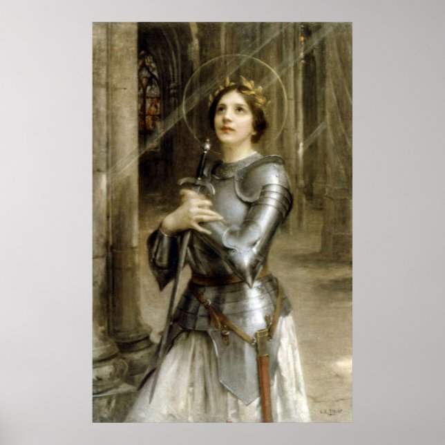 Póster Juana de Arco por Charles-Amable Lenoir (Frente)