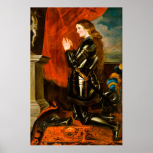 Póster Juana de Arco por Peter Paul Rubens