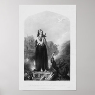 Póster Juana de Arco - Un mártir en su causa