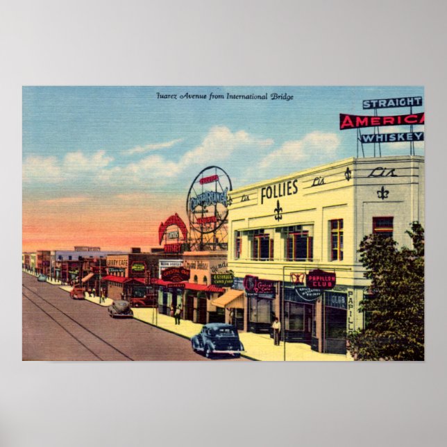 Póster Juárez, México (Frente)