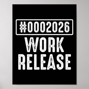 Póster Jubilación de Ingeniero de Codificación Graciosa d