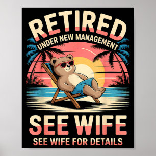 Póster Jubilado bajo nueva administración Ver esposa dive