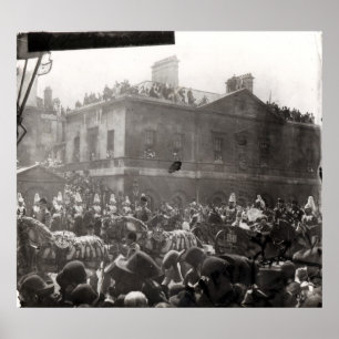 Póster Jubilee Procession in Whitehall, 1887