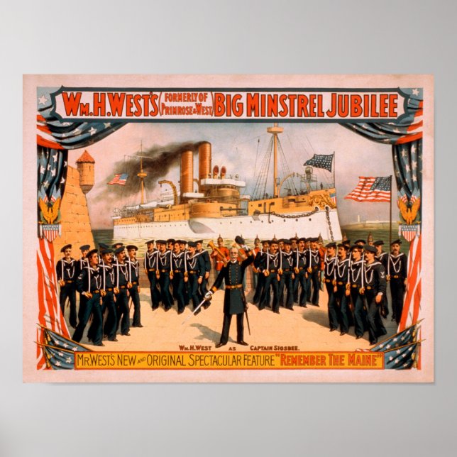 Póster Jubileo del Gran Ministro recuerda al Poster de Ma (Frente)