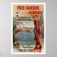 Jubileo del Puerto Libre, 1899. Publicidad Antigüa