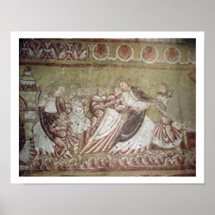 Póster Judas que besa a Cristo (fresco) (detalle de