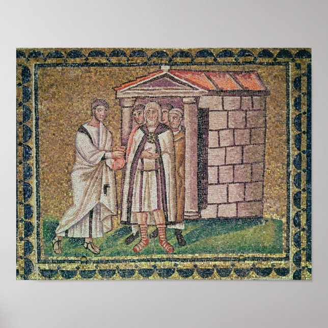 Póster Judas se arrepiente, escenas de la vida de Cristo (Frente)