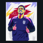 Póster Jude Bellingham Wpap Pop Art<br><div class="desc">Jude Bellingham Wpap Pop Art</div>