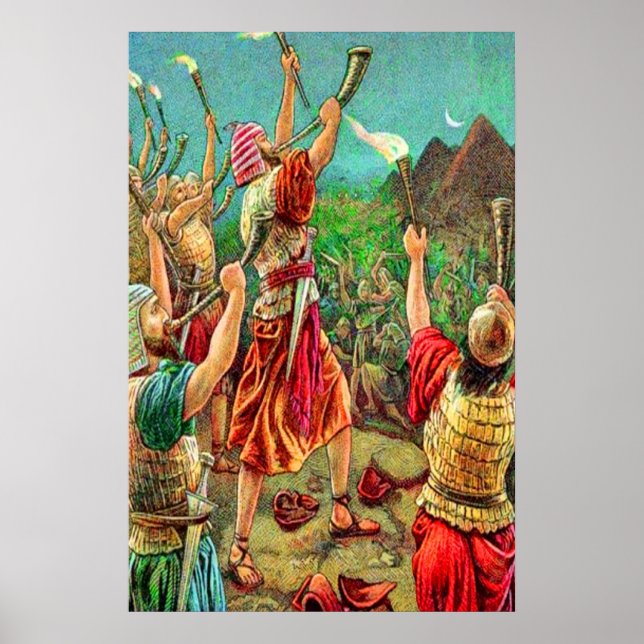 Póster Judges 7 Gideon's 300 Men poster (Frente)