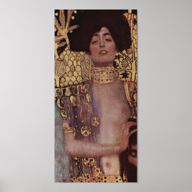 Póster Judith con la cabeza Holofernes (Frente)